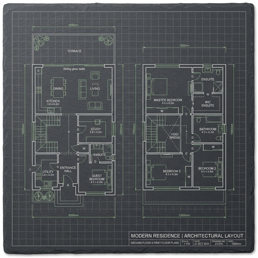 Architectural Blueprint Layout